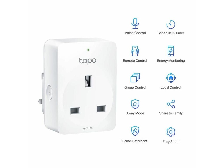 4er Pack TP-Link Tapo P100MA Smart Home Steckdose Mit Matter Für 29,99€ (statt 88