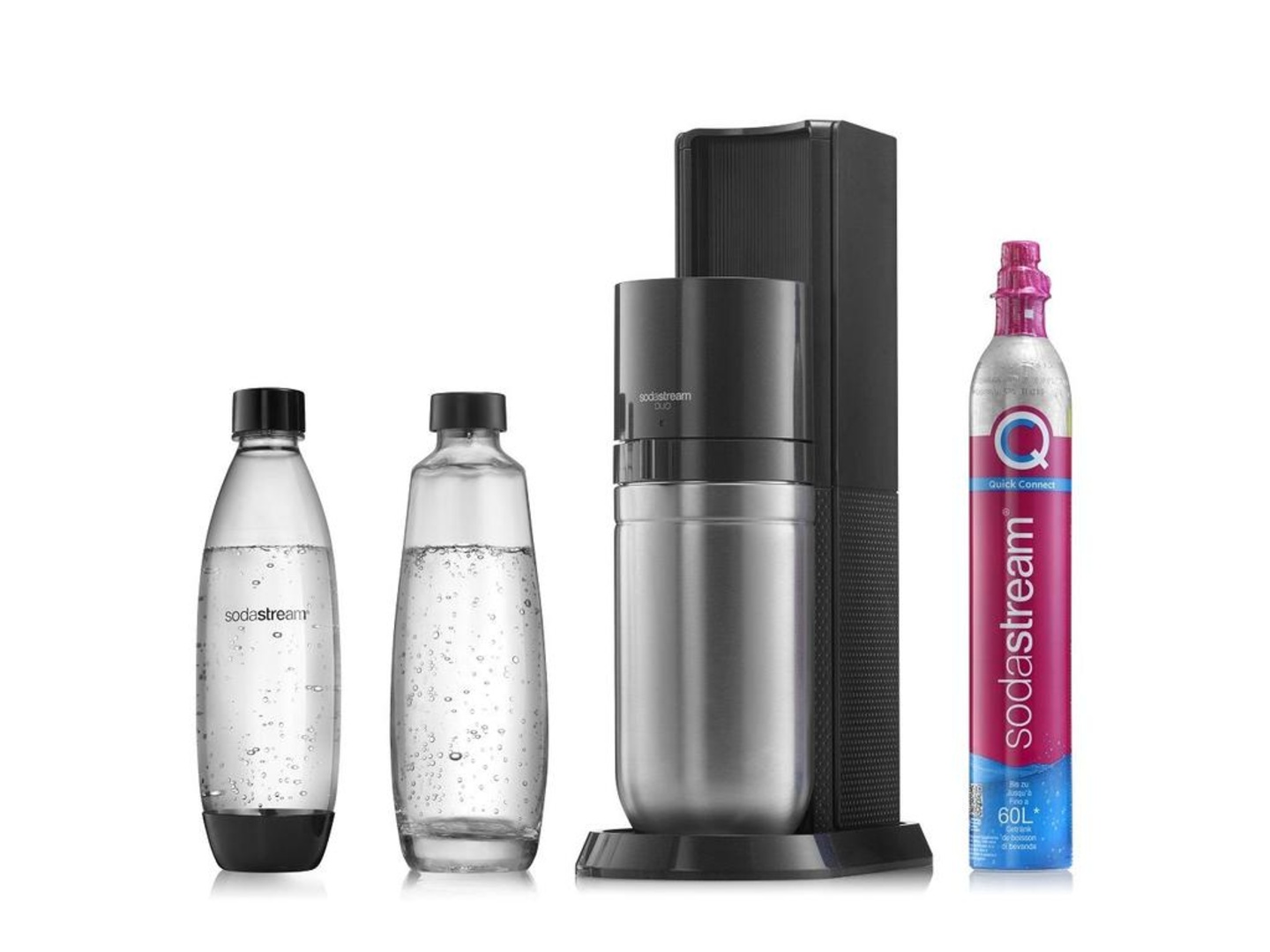 SODASTREAM Duo Wassersprudler titan - e-tec: Österreichs Nr.1 Markenelektronik