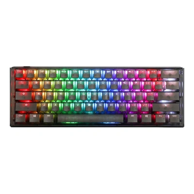 DUCKY One 3 Classic Pure White TKL Gaming Tastatur - RGB LED, MX Brown Switches (US Layout)