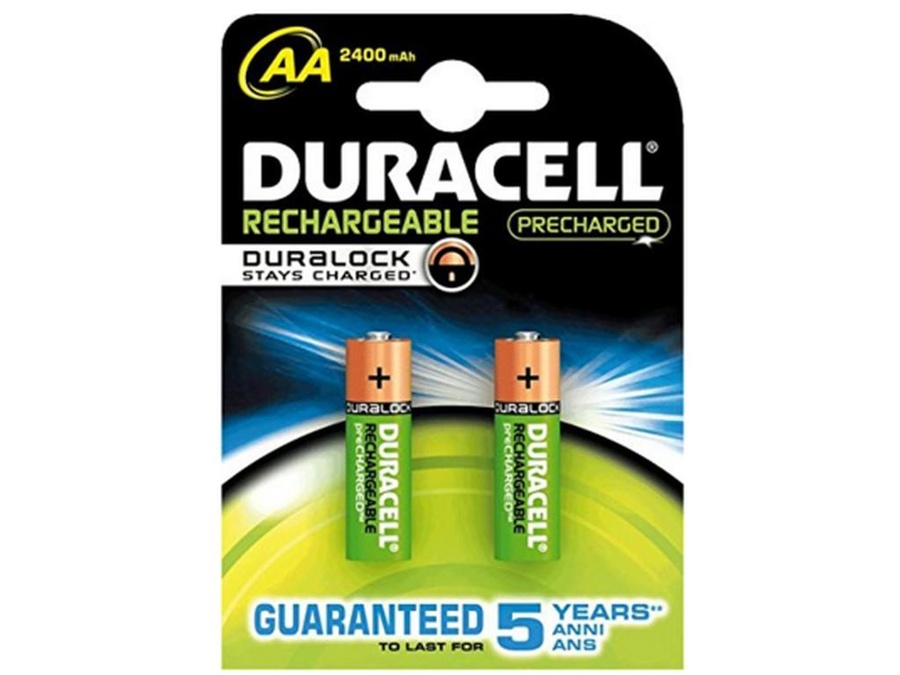 Duracell AA Batterie Ricaricabili Stay Charged Plus Pz 2 - Foto 6