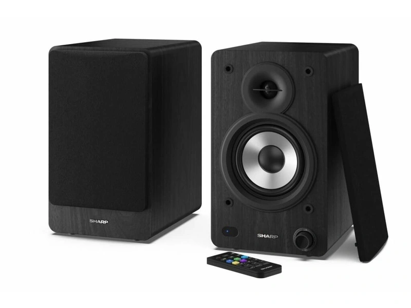 SHARP CP-SS30 BT Hifi-Lautsprecher schwarz