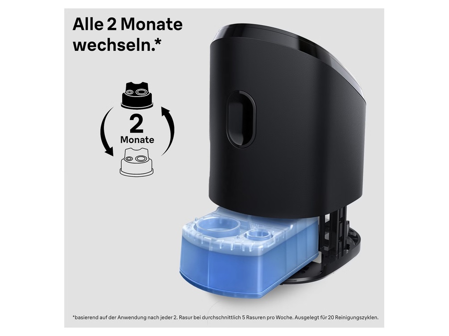 BRAUN Rasierer-Reinigungsstation Nachfüllkartuschen 2er-Pack - e-tec: Österreichs Nr.1 Markenelektronik