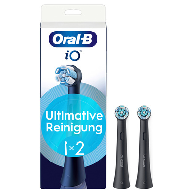 ORAL-B iO Aufsteckbürsten Ultimative Reinigung 2er schwarz - e-tec: Österreichs Nr.1 Markenelektronik
