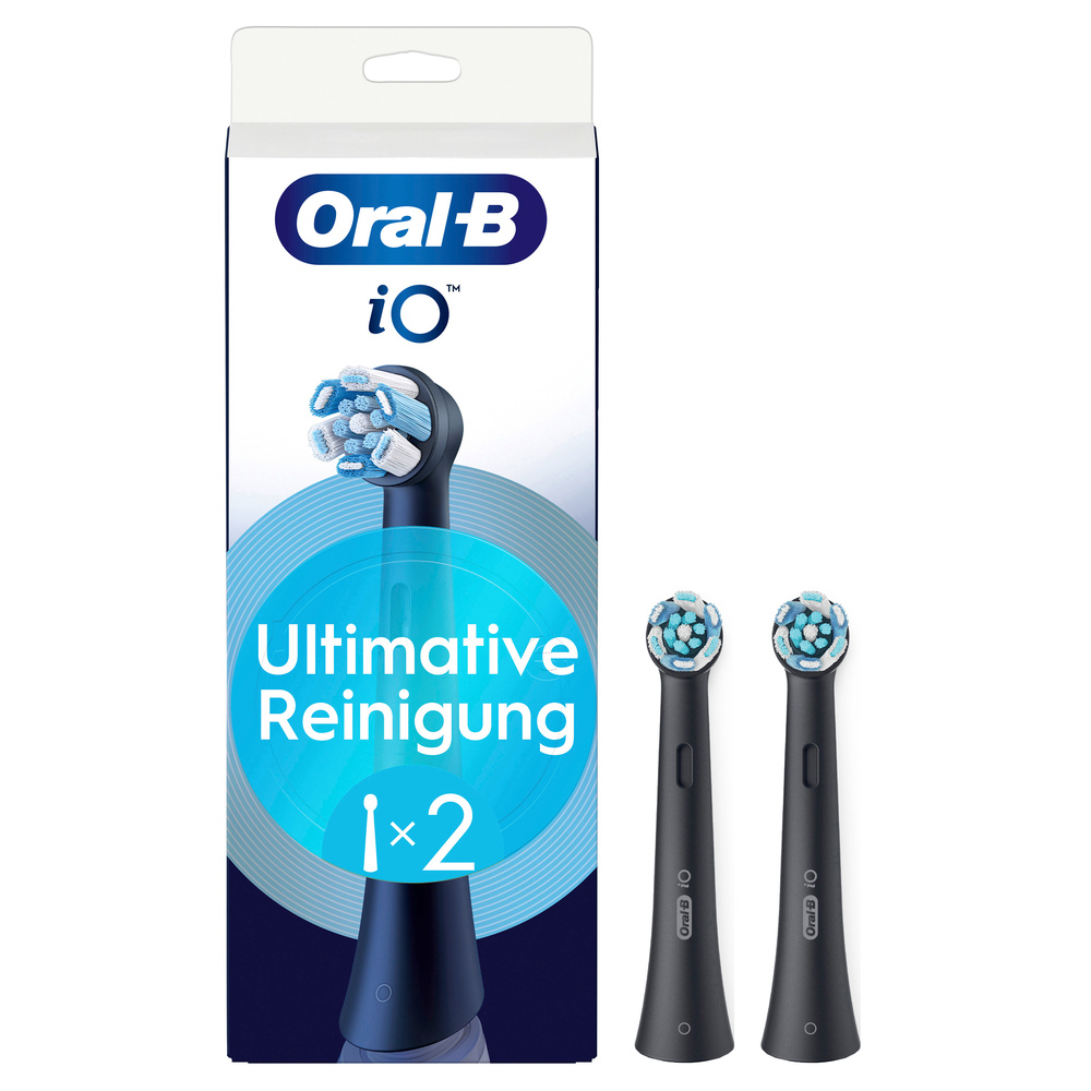 ORAL-B iO Aufsteckbürsten Ultimative Reinigung 2er schwarz - e-tec: Österreichs Nr.1 Markenelektronik