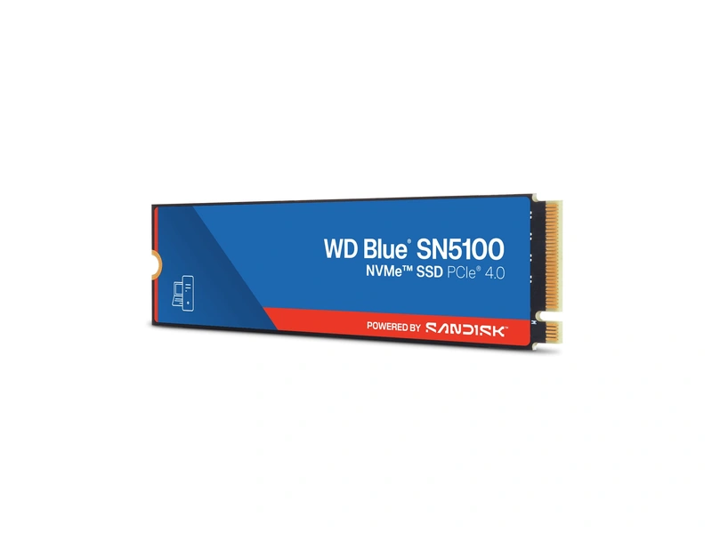 Western Digital WD Blue SN5100 NVMe SSD 4TB, M.2 2280 / M-Key / PCIe 4.0 x4