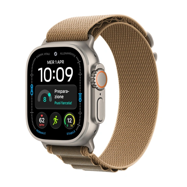 APPLE Watch Ultra 4 GPS + Cellular 49mm Natural Titanium